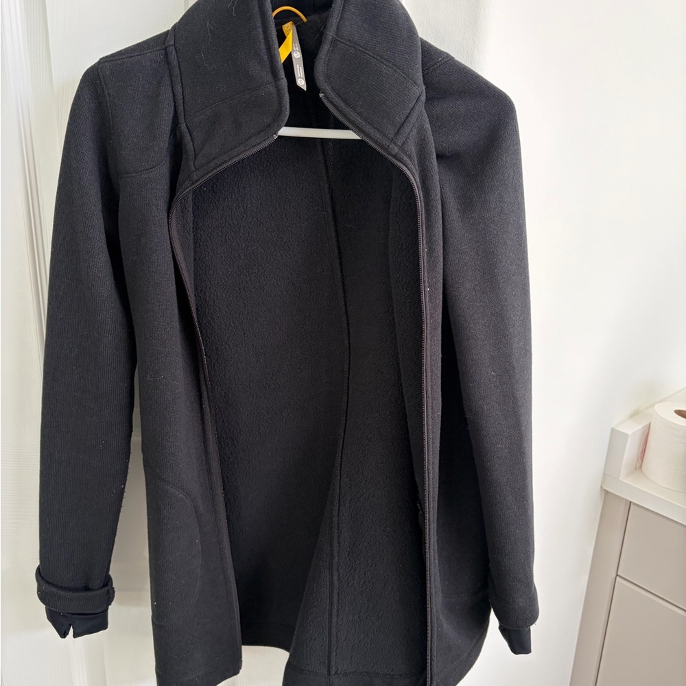 Lole Black Women's Coat - Fleece Jacket
